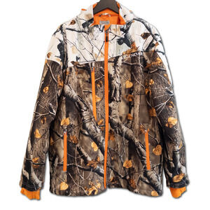 Legendary Whitetails Camo Jacket Men's Large Full Zip Insulated